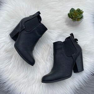 Carlos by Carlos Santana black heeled booties